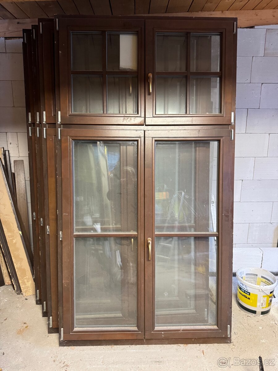 Dřevěná okna zimní zahrada