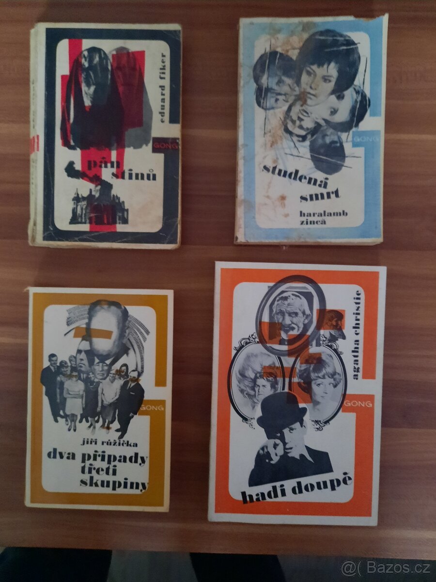 Různé detektivní a kriminální příběhy - edice Gong