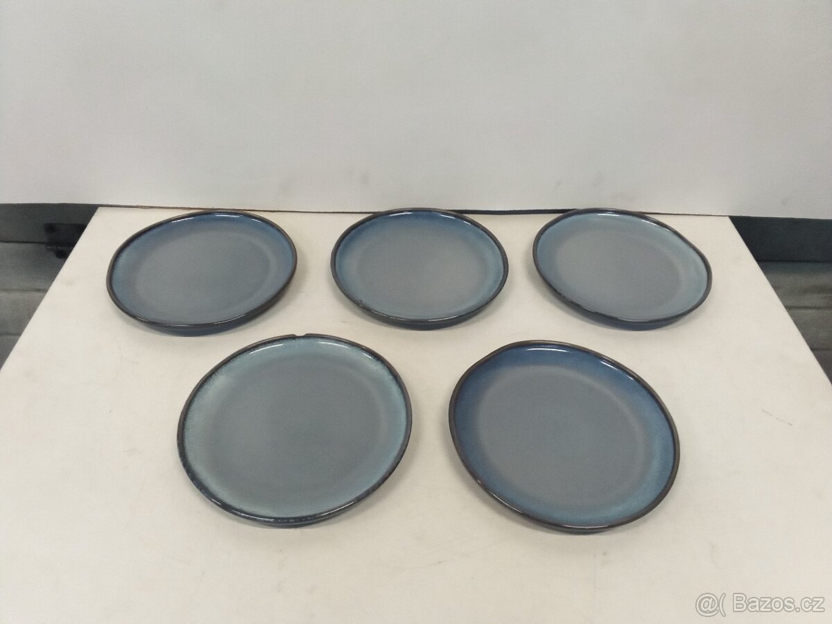 5 nových luxusních talířů Bjoern 20cm půměr