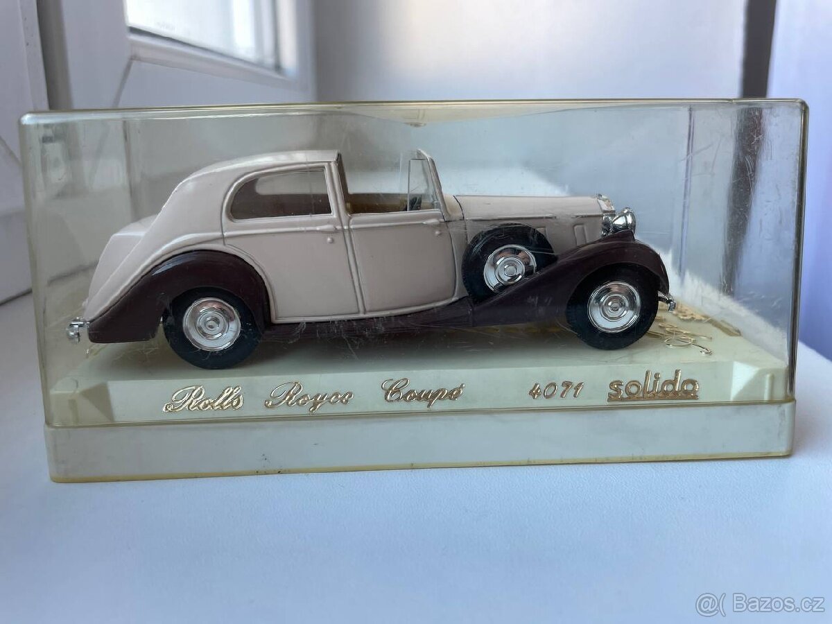 Plechové autíčko ROLLS ROYCE Coupe 1:43