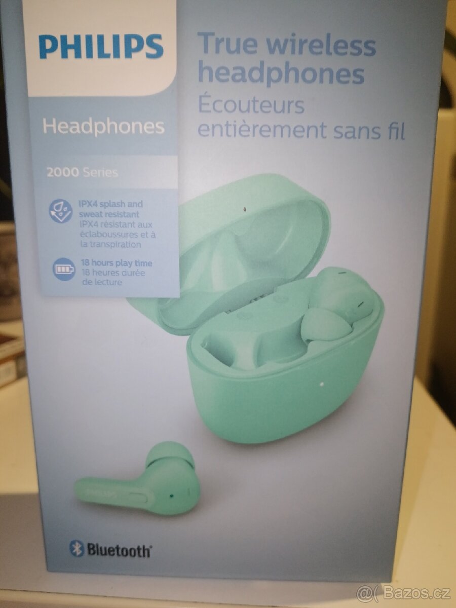 Nová bezdrátová sluchátka Philips
