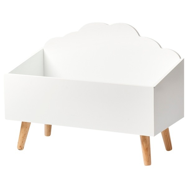 NOVÝ DĚTSKÝ BOX NA HRAČKY-BÍLÝ