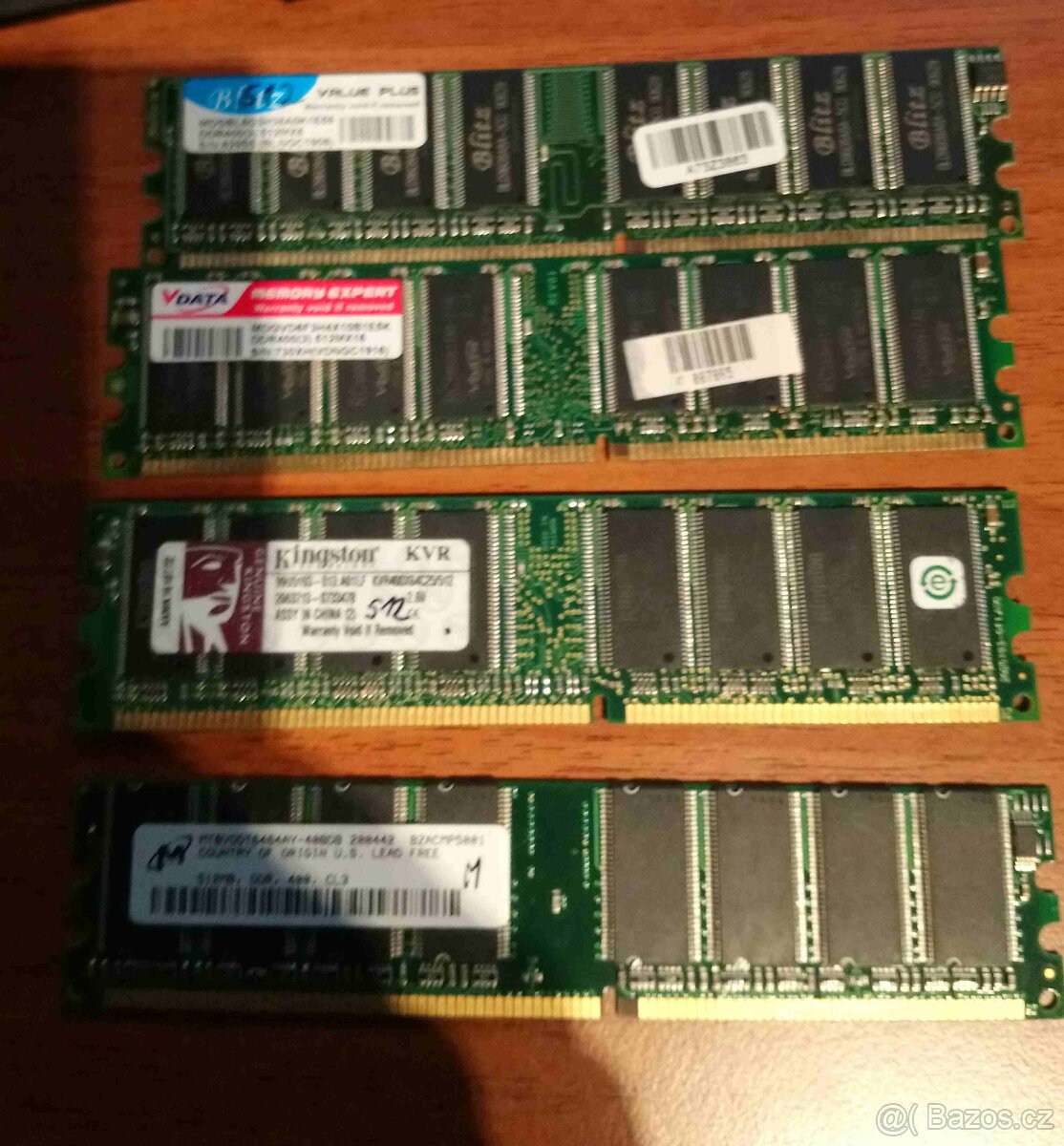 DDR1 pameti 10+ kusu, otestovane cena na vsechny