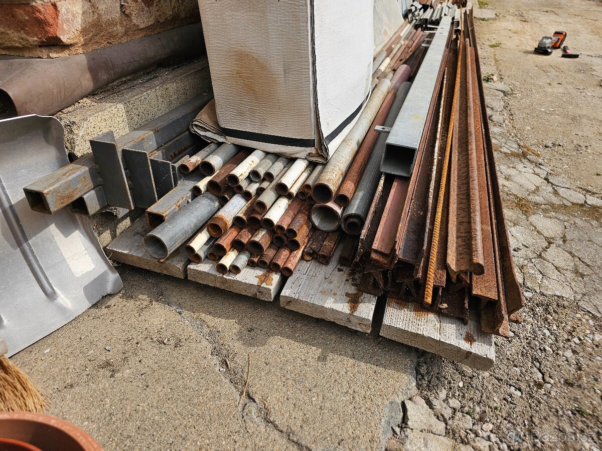 Hutní materiál, železo, truky 10,-Kč/kg