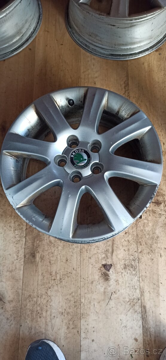 Hliníkové disky Škoda 15"