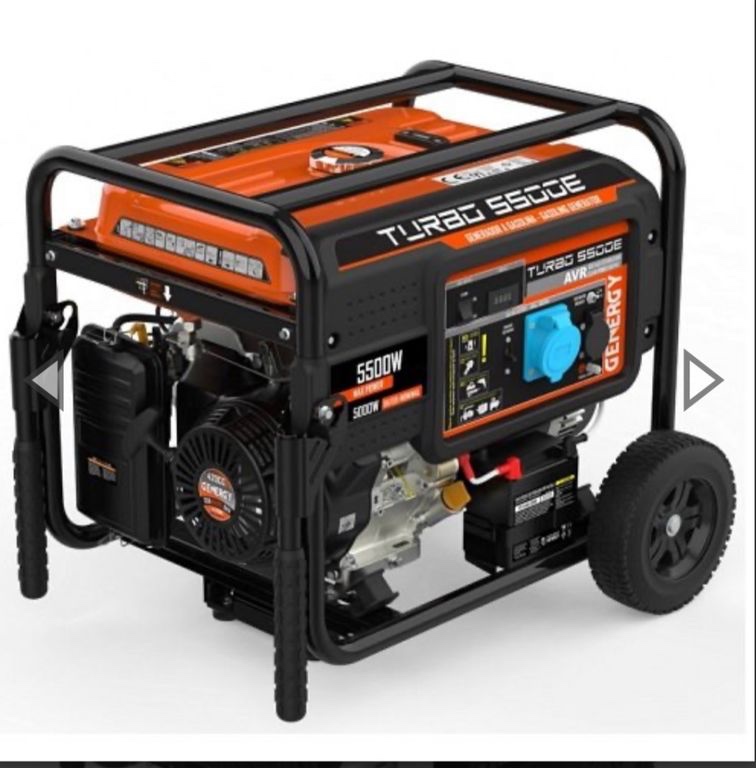 Generátor 5kW, elektrocentrála Genergy Turbo 5500E