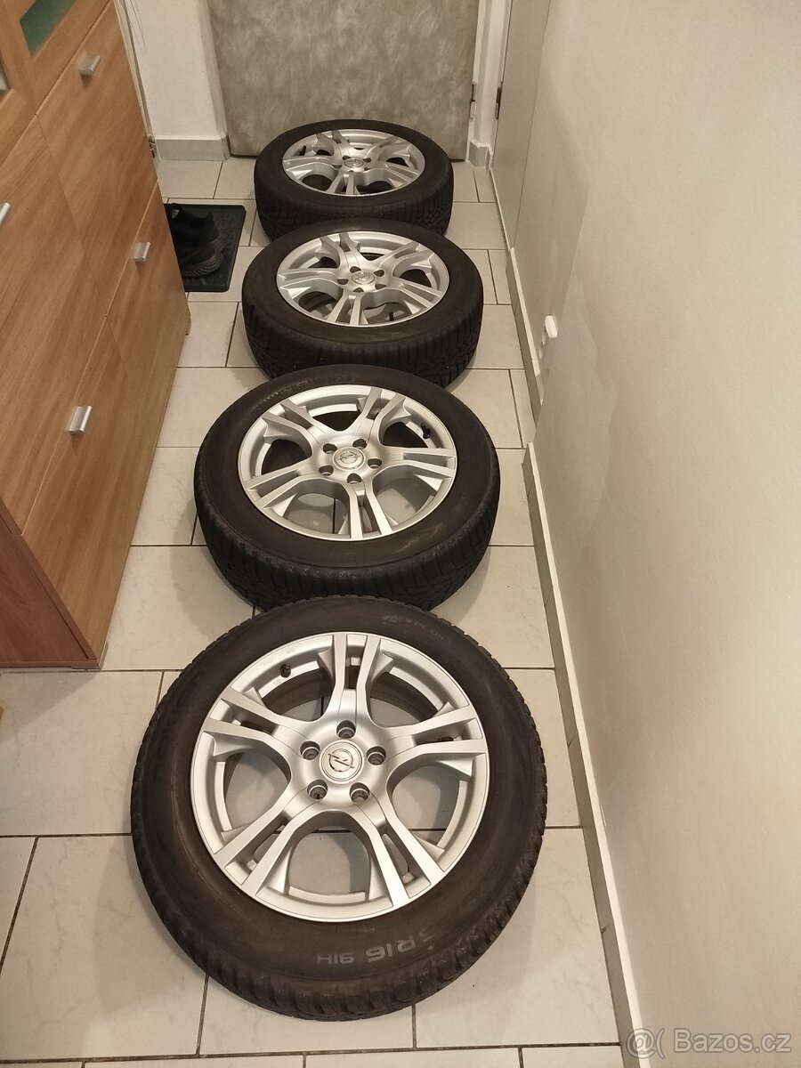Opel 105x5 R16 ALU kol Nokian WR D4 Tmps