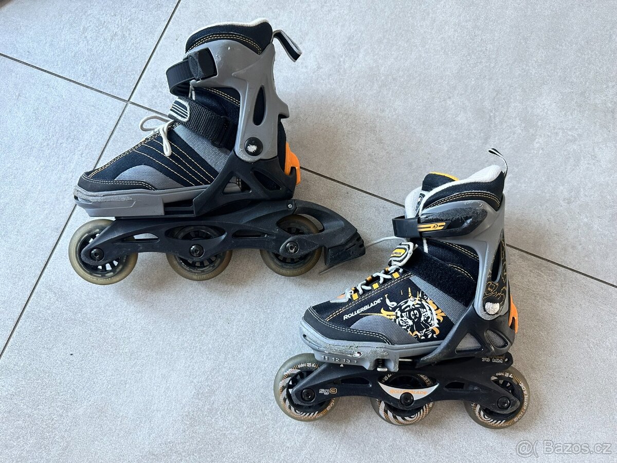 Dětské rostoucí in-line brusle Rollerblade, vel. 28-32