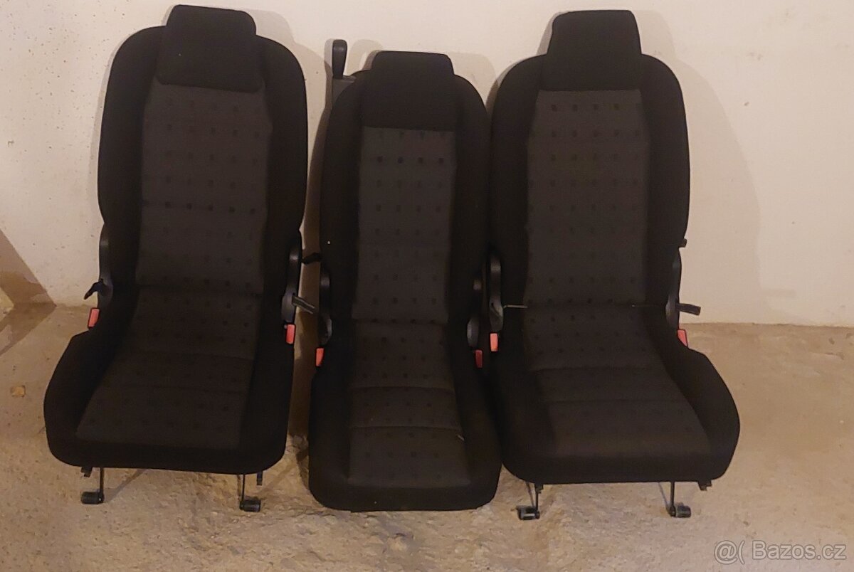 Peugeot 307sw zadní řada sedadel