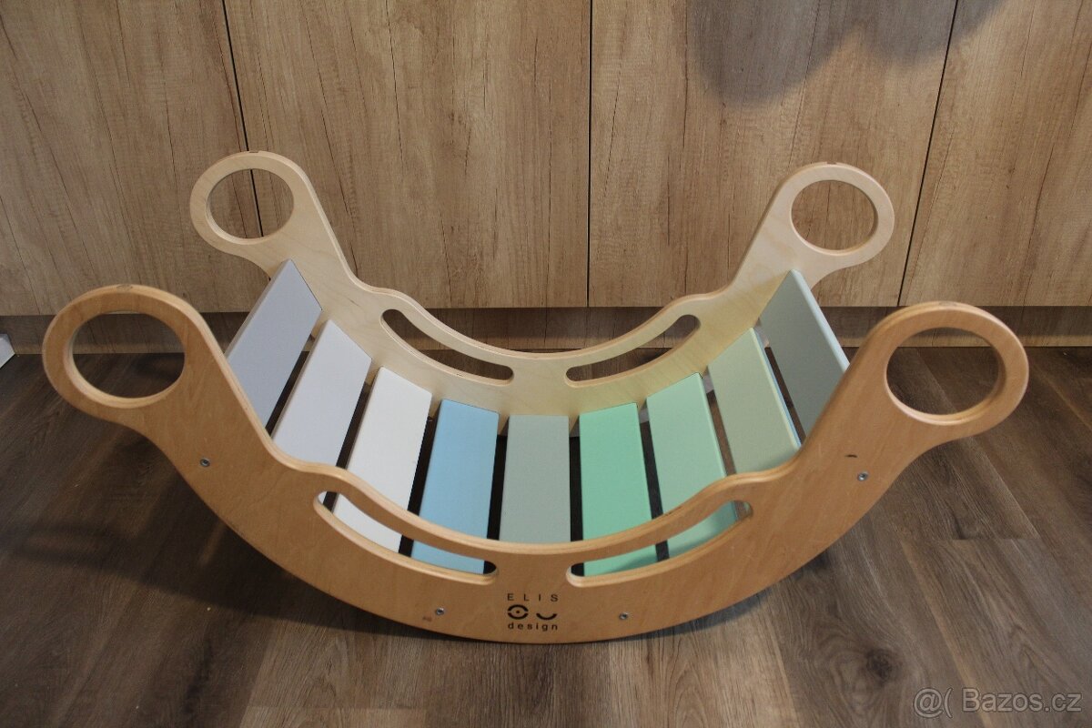 Dětská Montessori houpačka 5v1 elisdesign vč. potahu