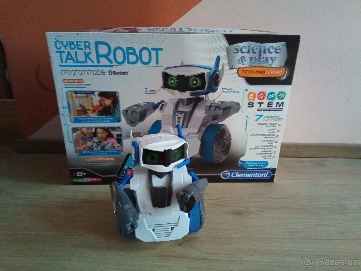 Clementoni Robot CYBER mluvicí