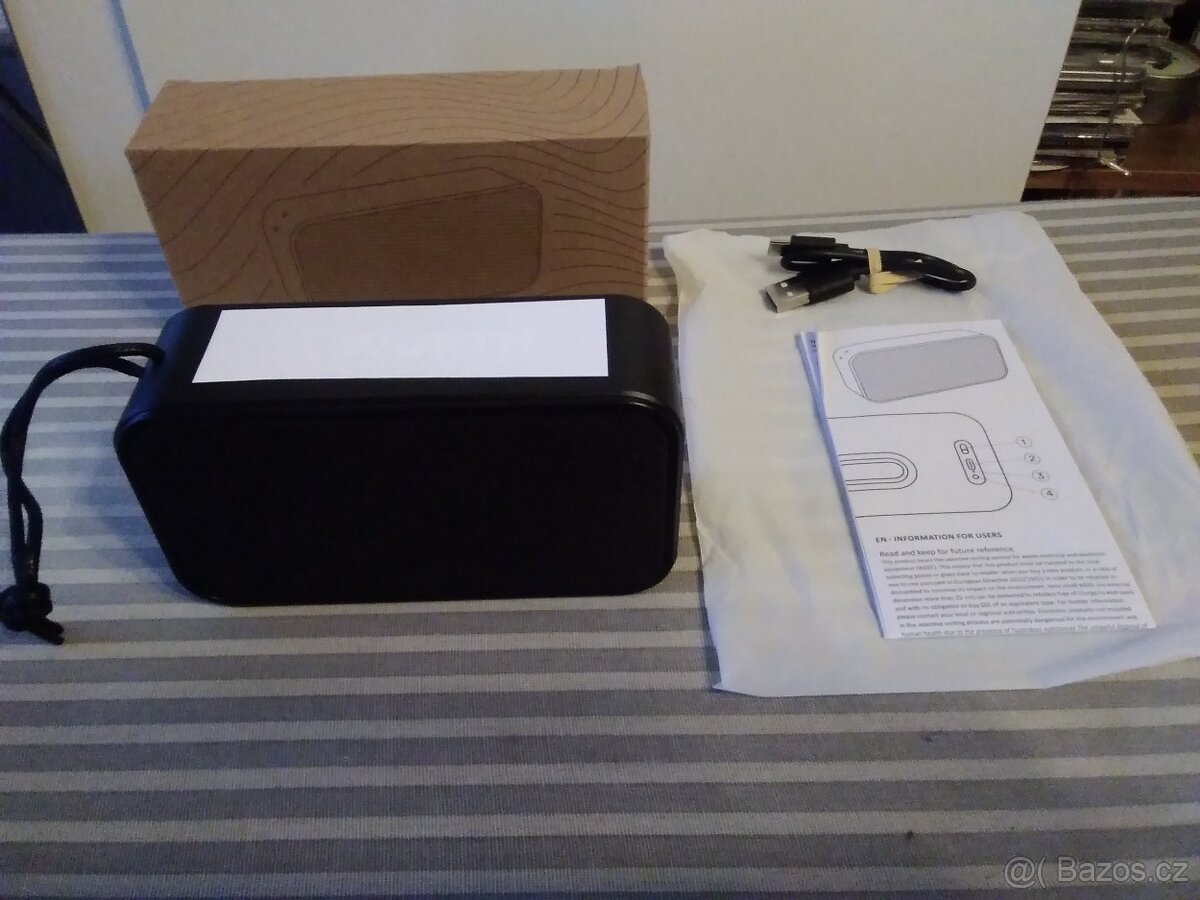 Nový Bluetooth reproduktor nabíjecí 10W.