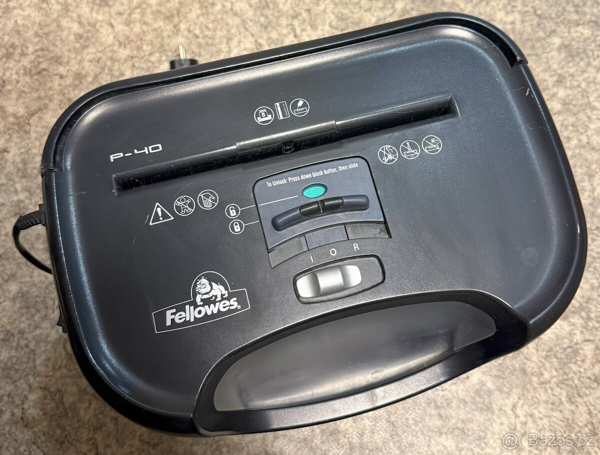 Skartovačka Fellowes P40