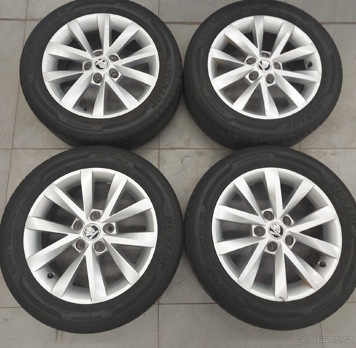 Originál Škoda Letní sada kol 5x112 205/55 R15