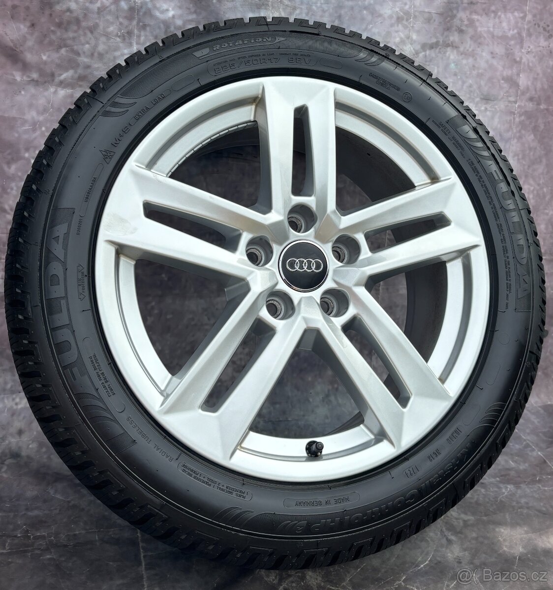 Originální Alu kola 5x112 Audi A4 225/50/17 DOT24