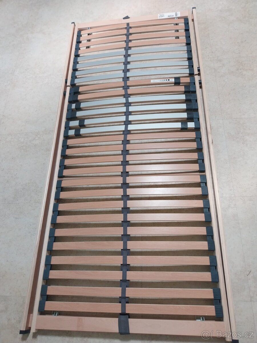 DOMESTAV postel 90cm s rostem + supliky ASKO