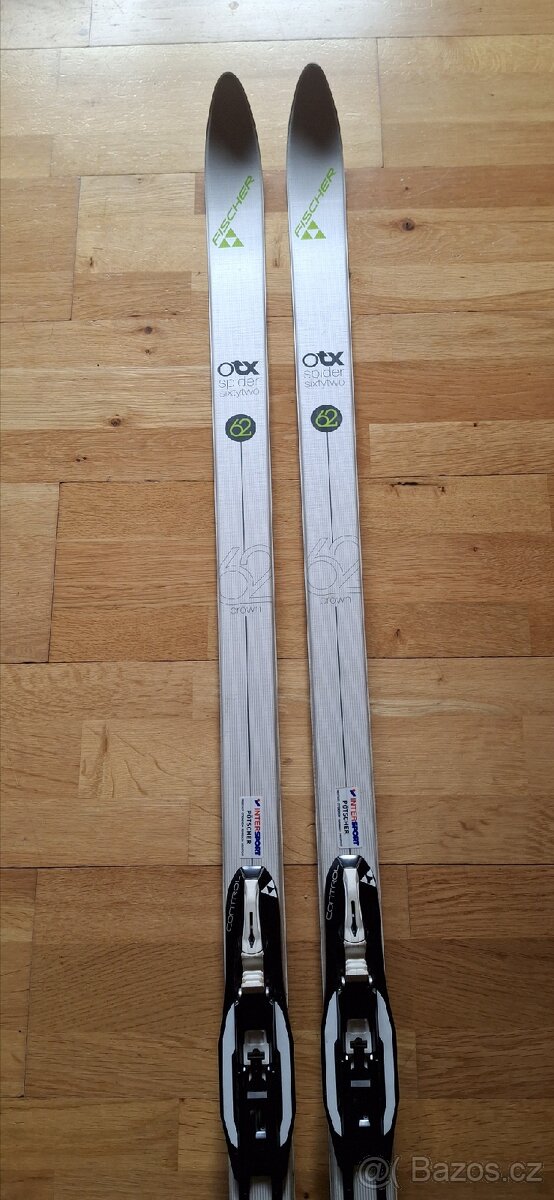 Běžky 179cm Fischer SPIDER 62, vázání NNN, boty Alpina