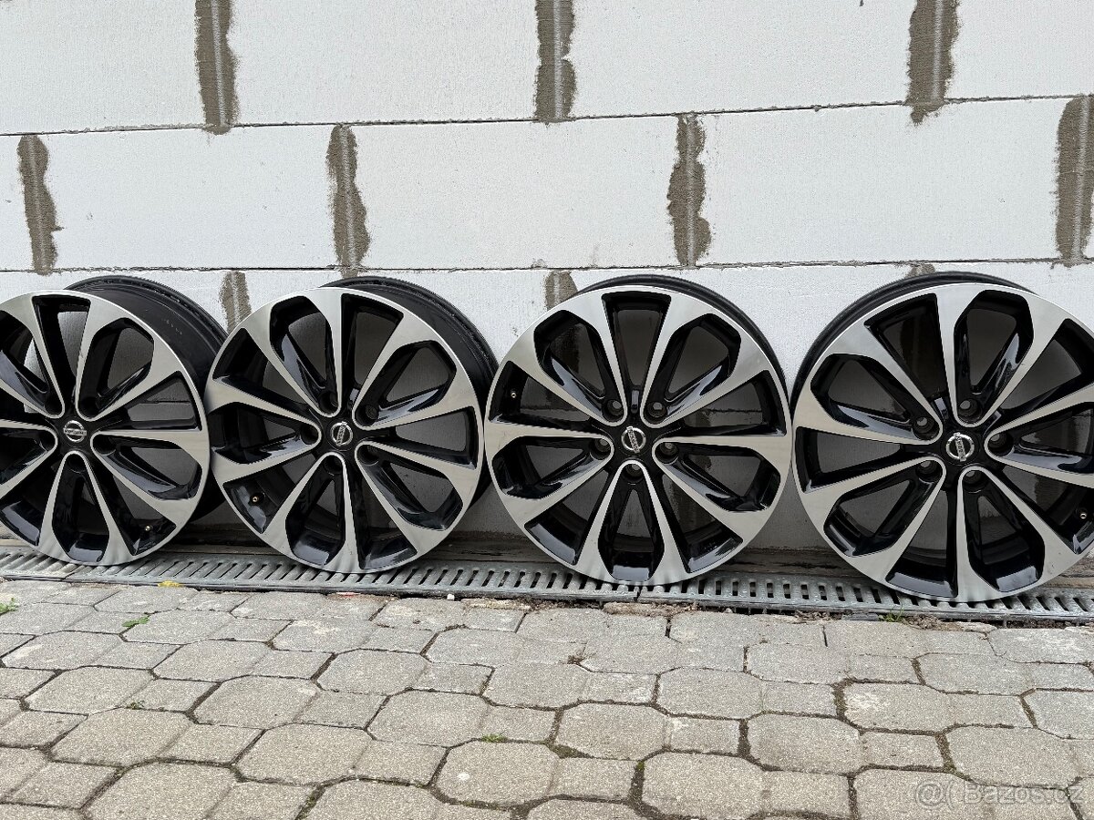 Alu kola 5114,3 R18 originál Nissan.