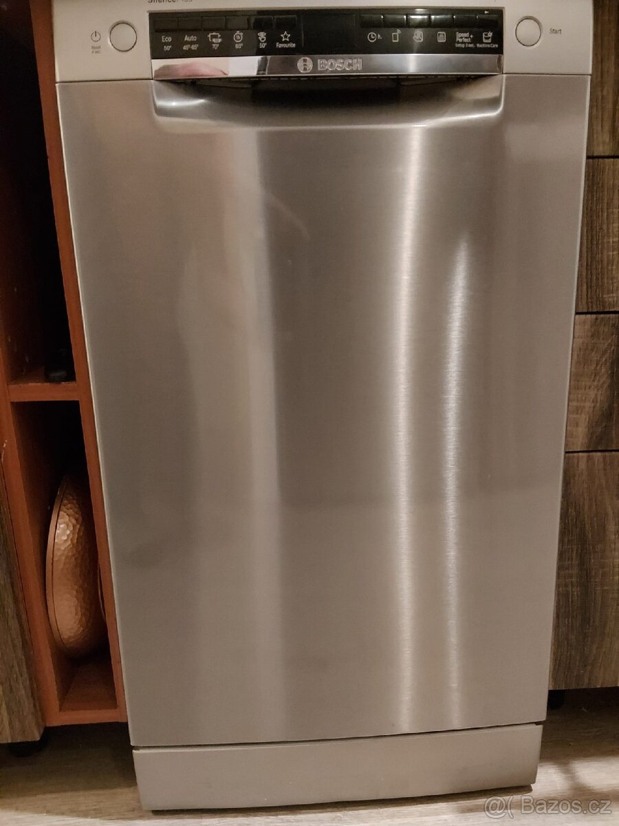 Myčka Bosch SPS4EMI28E – nerez, 45 cm