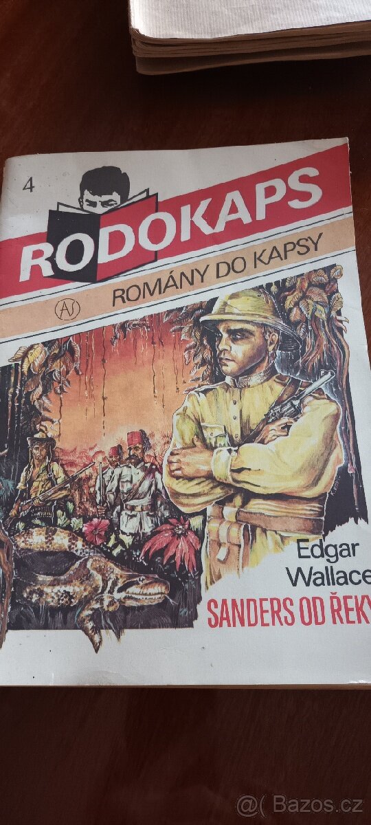 Rodokaps Sander  od řeky  Edgar Wallace