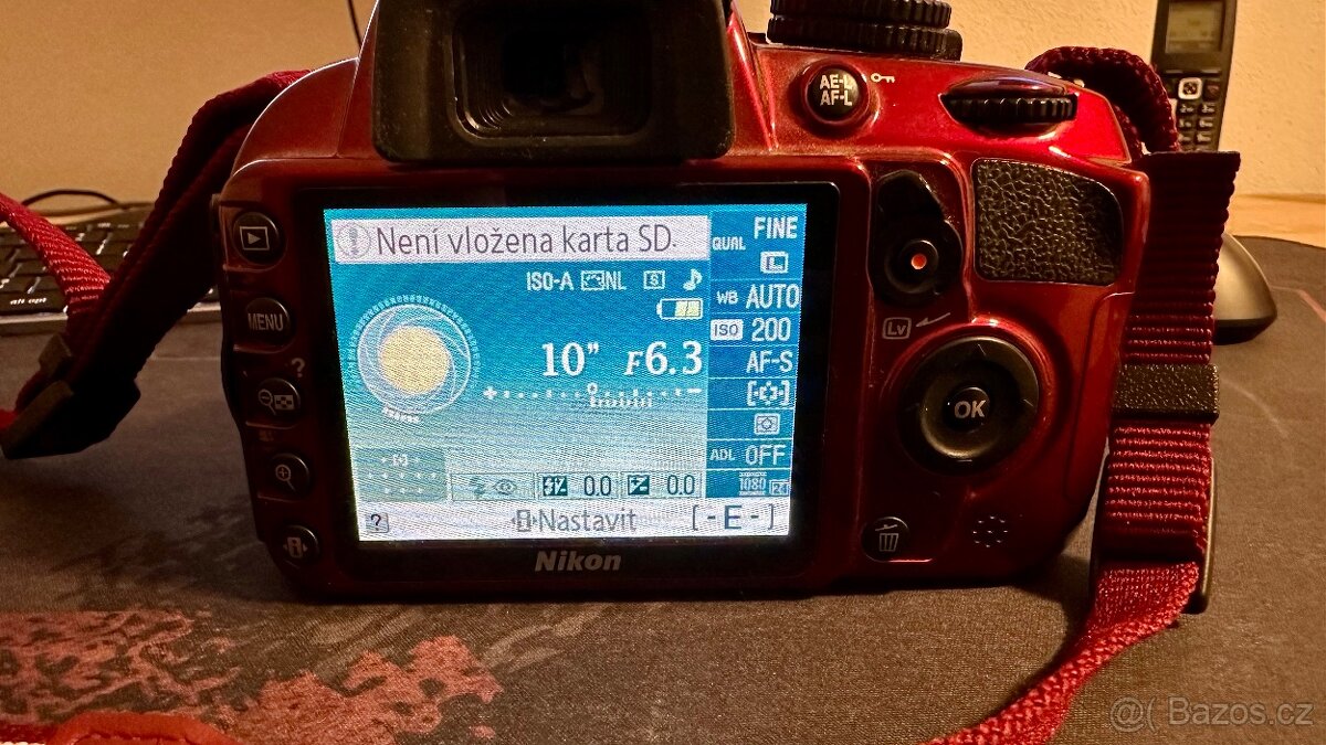 Nikon D3100 + brašna