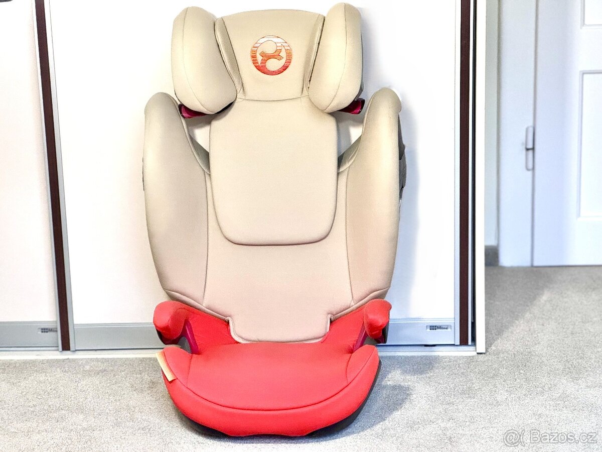 Cybex Solution S-fix Gold, sk. 2/3, 15-36 kg, 3-12 let