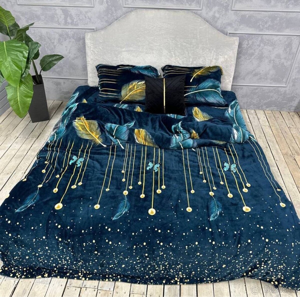 Plyšová sada jednolůžko