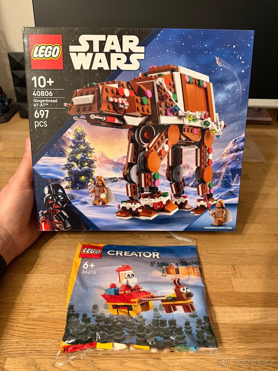 Lego star wars 40806 pernikovy at-at, momentalne vyprodane