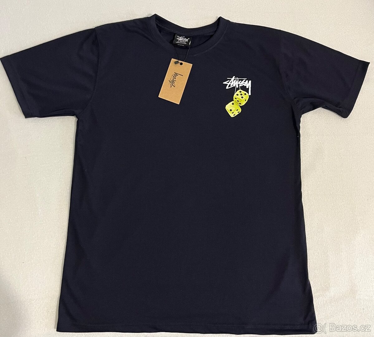 Tmavě modré Stüssy tričko