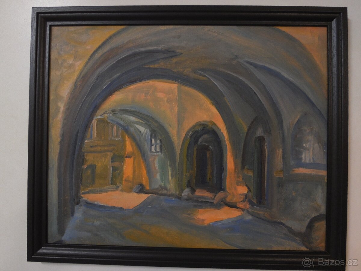 Pražské podloubí, Fr. Knotek