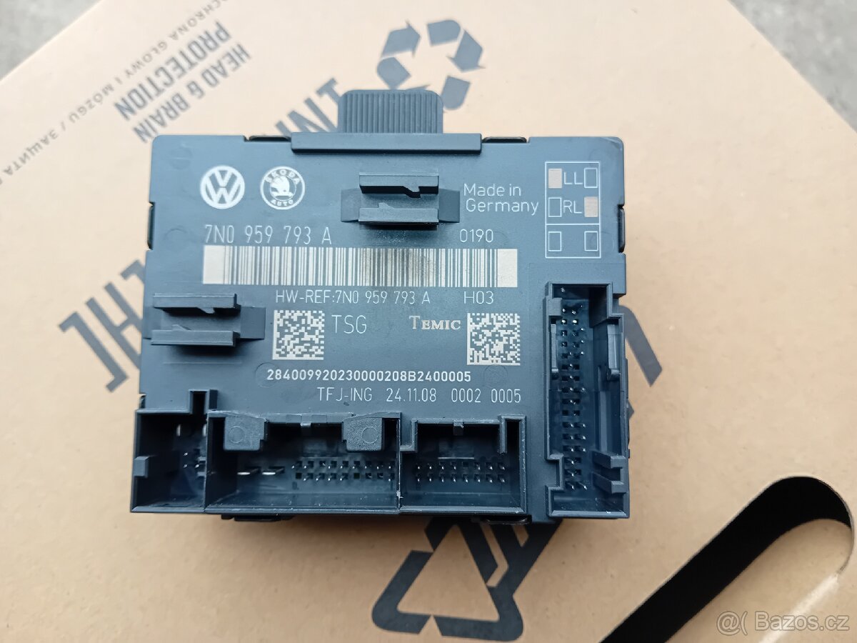 7N0959793A řídící jednotka  dveří