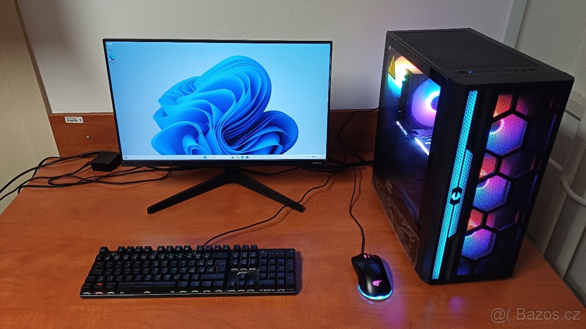 Herní PC - Ryzen 7 3700X, RTX 3060ti, 32 GB RAM, záruka