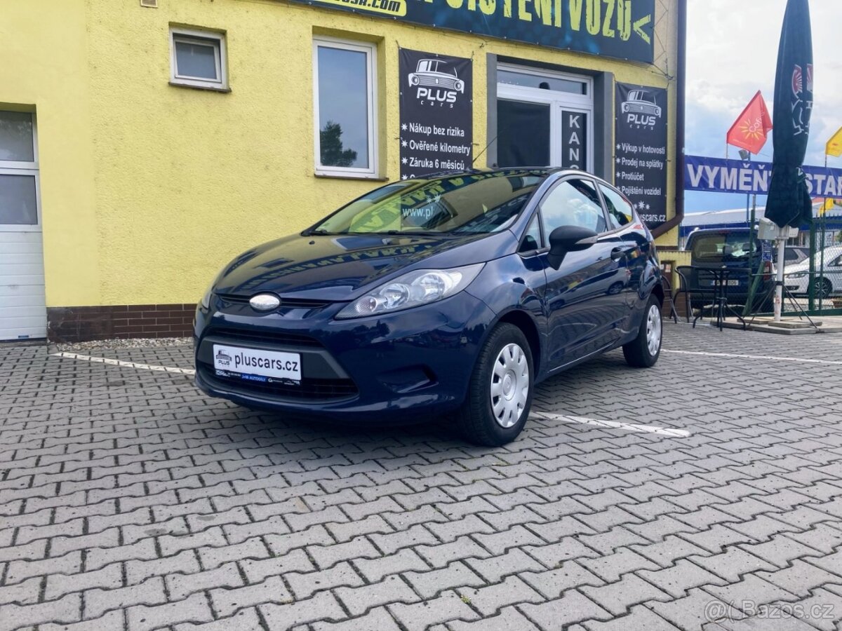 Ford Fiesta, 1,2i(44kW), protokol CEBIA, nová STK do 07/2027