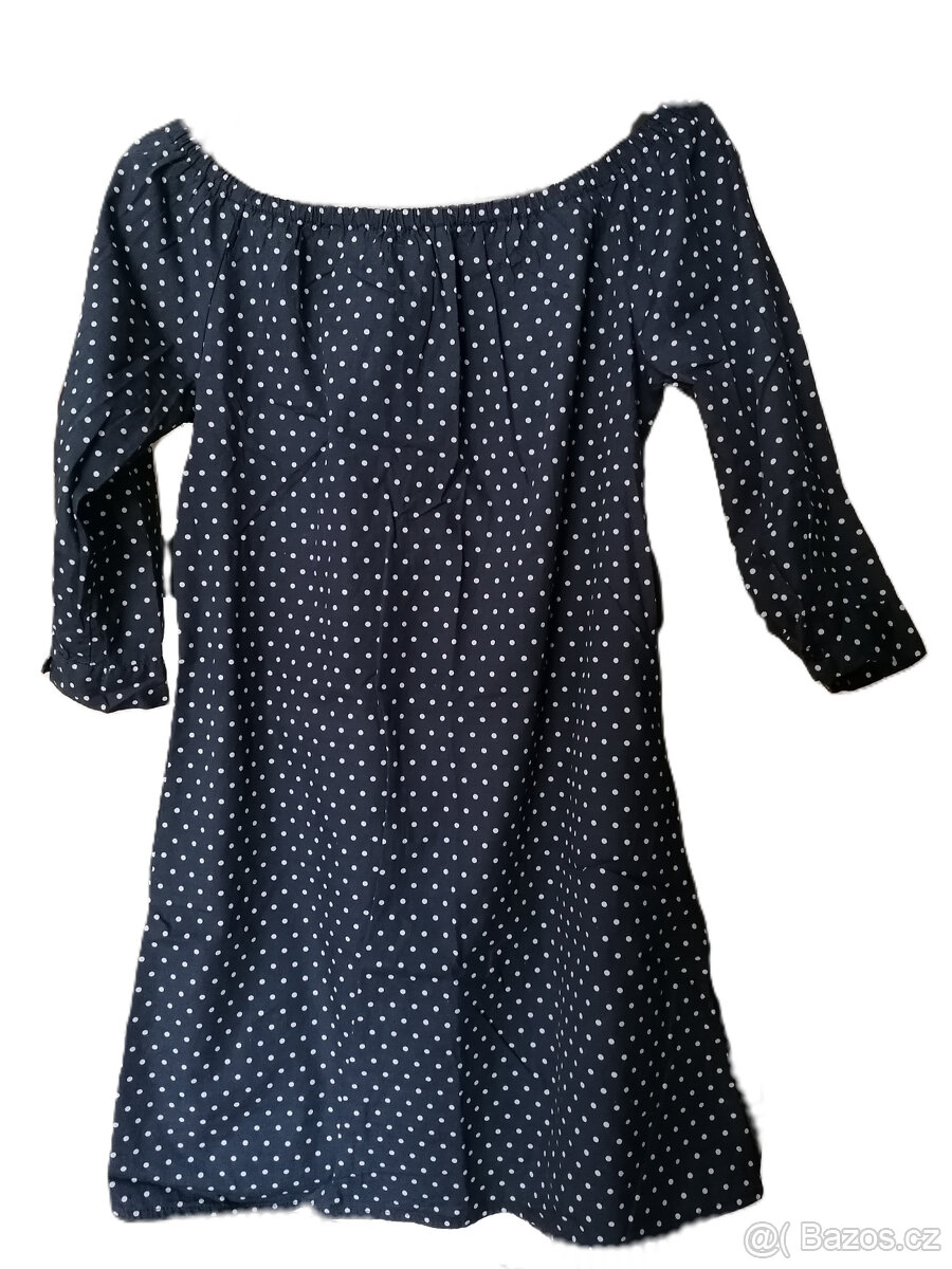 šaty/tunika s puntíkem, velikost XS/S