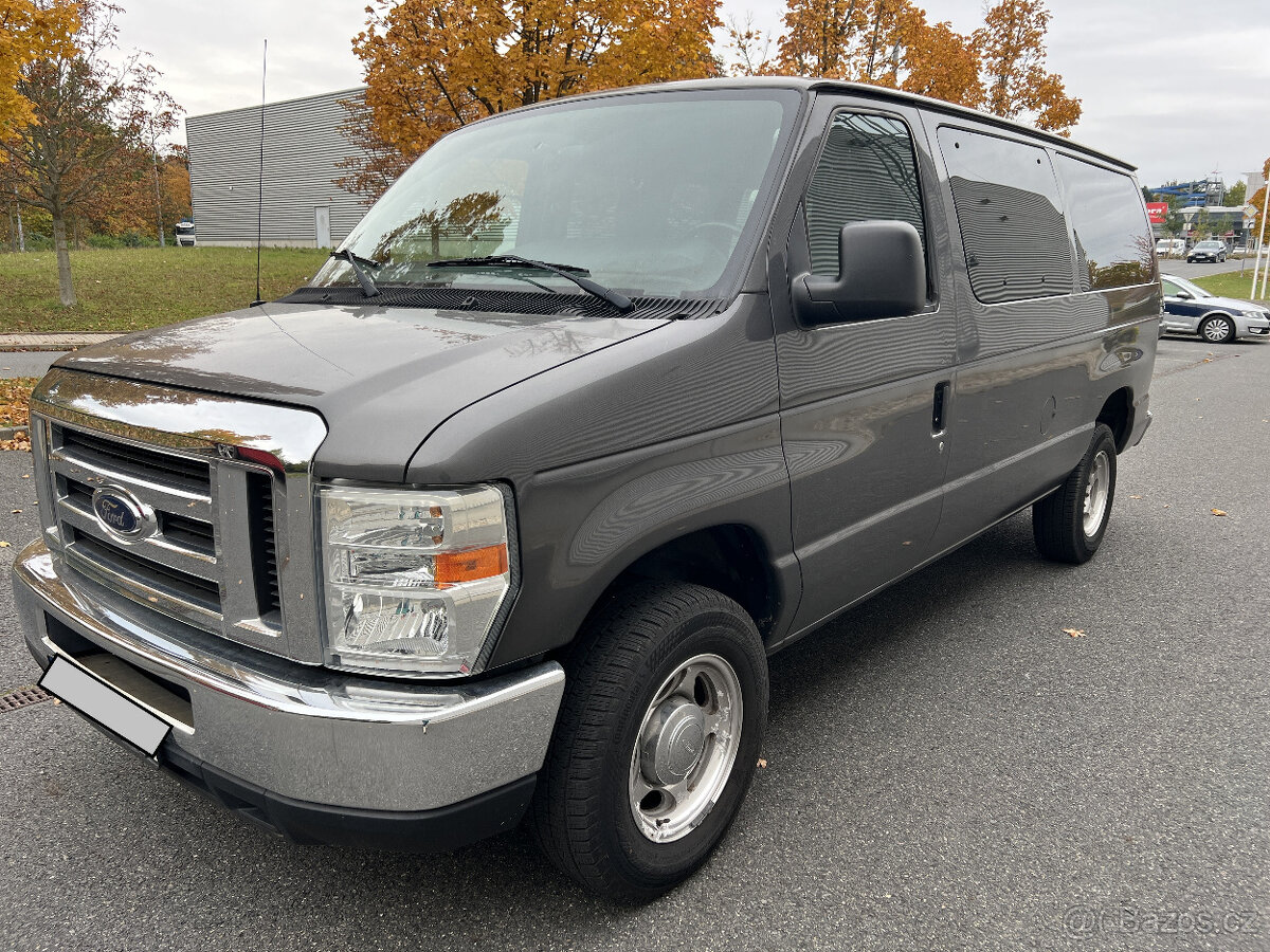 Ford Econoline E350, 1.majitel, 8 míst, 50 500 km