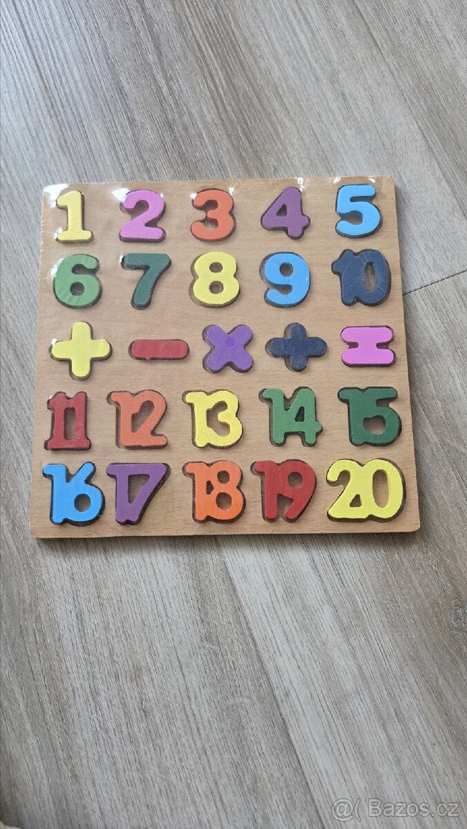 Dětské 3D dřevěné puzzle