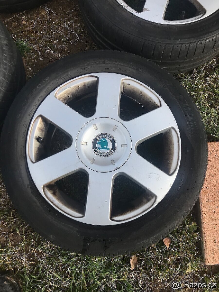Alu kola 16” 5x112 Škoda