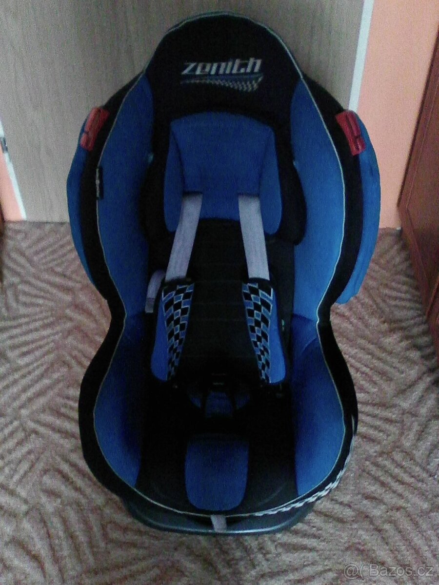 Dětská autosedačka zn. Zenith v modré barvě