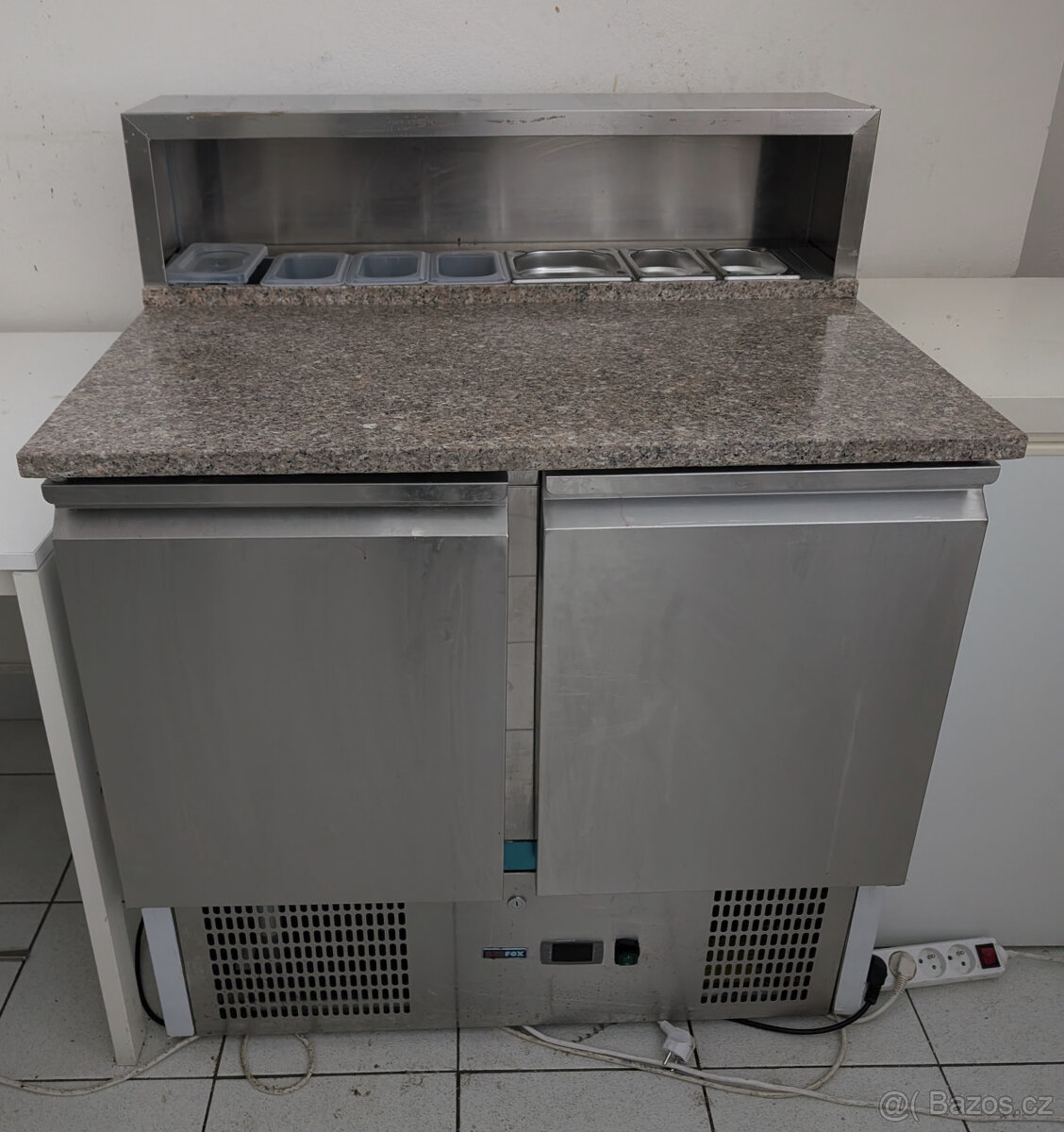 Chladící stůl - pizza saladeta