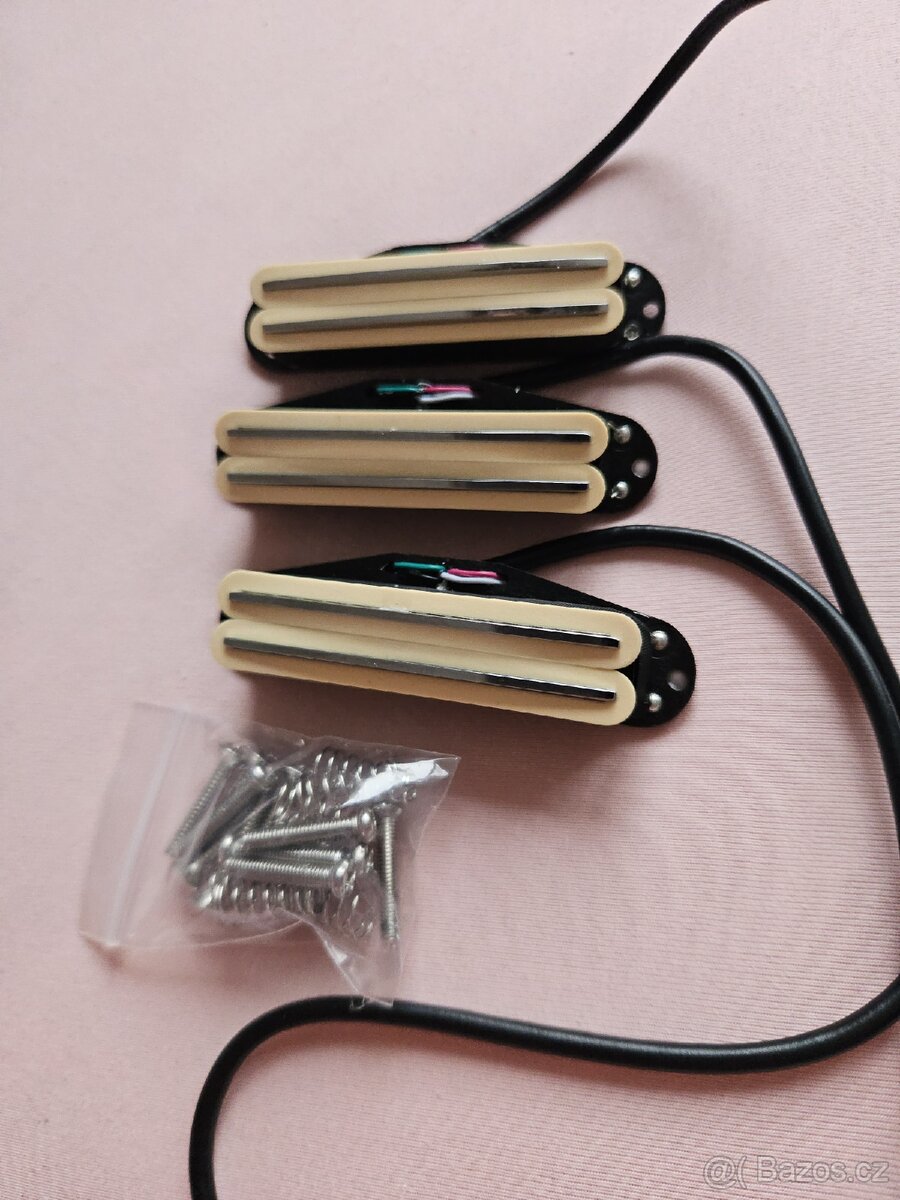 Set (3x) Rail Blade pickups Super Distortion