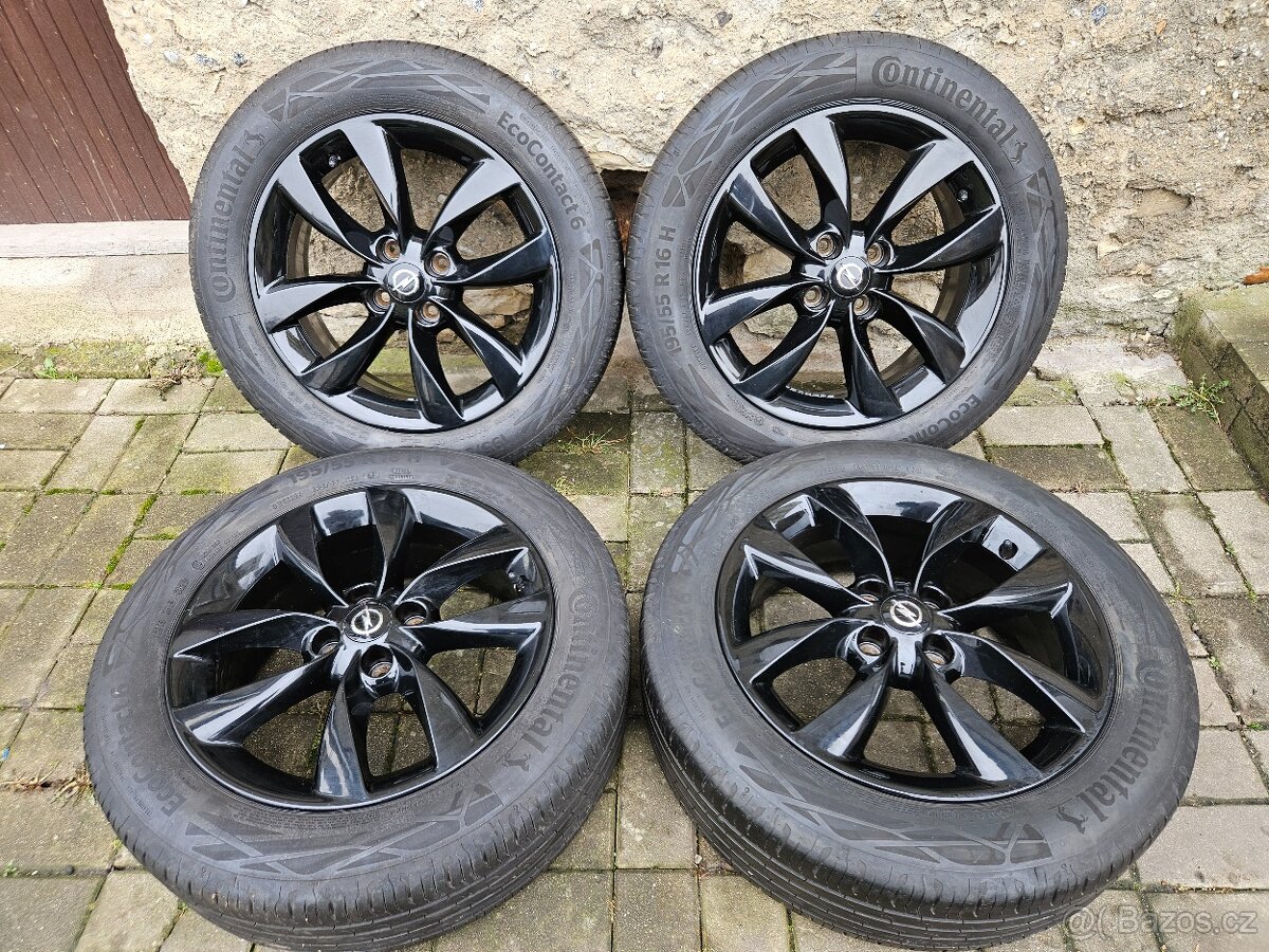 16" 4x100 ET40 6,5J OPEL ADAM / CORSA letní sada