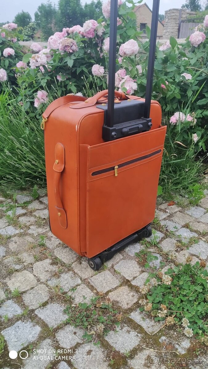 Elegantní, kožené zavazadlo Mädler
