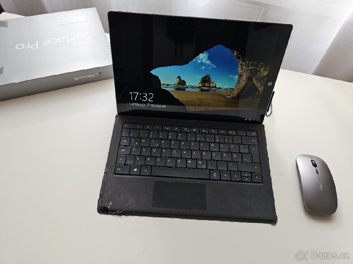 Notebook Microsoft Surface PRO 3 12,3" Intel Core i5 šedý