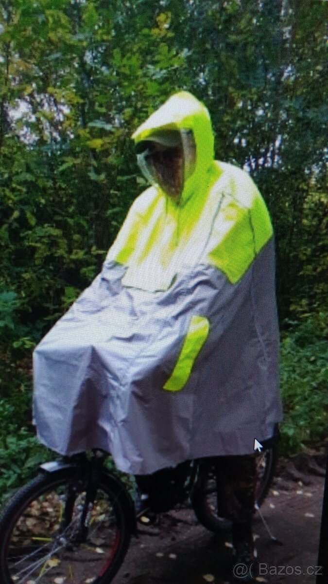 Pláštěnka cyklistická reflexní