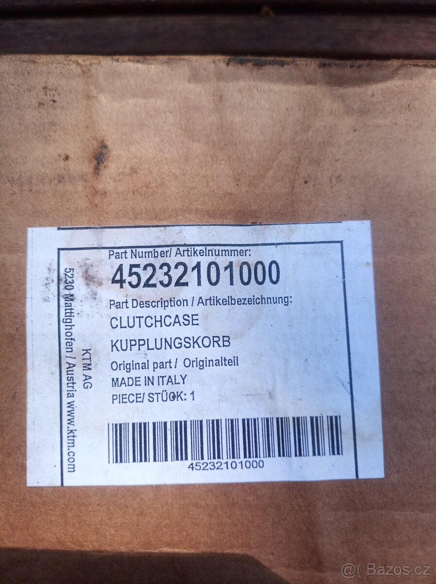 Koš spojky KTM sx 50