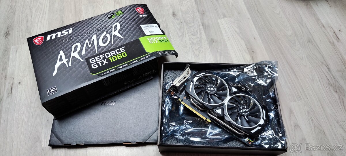 MSI GeForce GTX 1060 6GB ARMOR