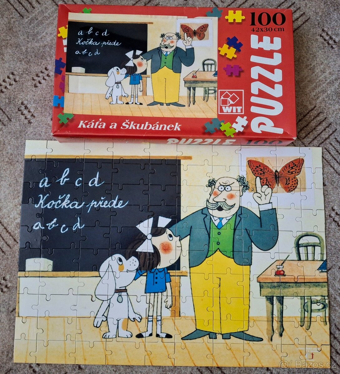 Puzzle Káťa a Škubánek