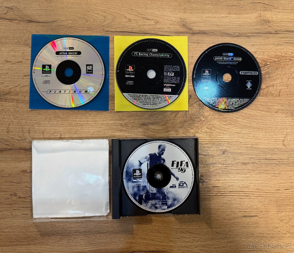 Playstation 1, Fifa, F1, Soccer, Demo