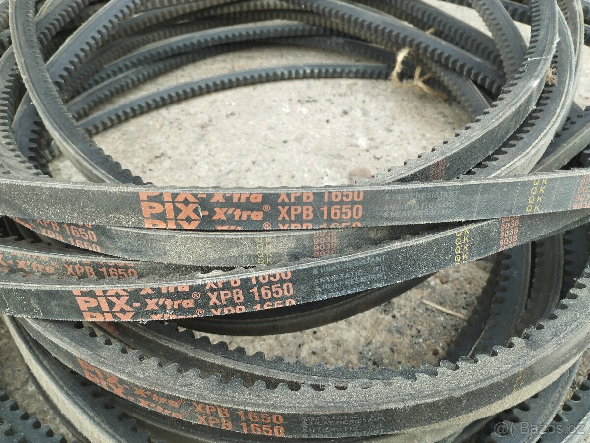 Klínové řemeny PIX X'TRA XPB 1650