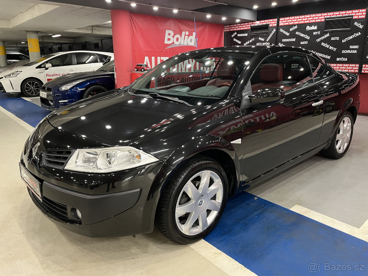 renault megane cabrio 2,0i špičkový stav 105000km